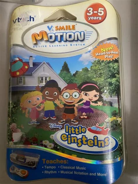 New Vtech V Smile Vmotion Active Learning System Disney Little Einsteins Game £9 42 Picclick Uk