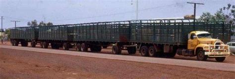 History Of Australian Road Trains Historic Vehicles