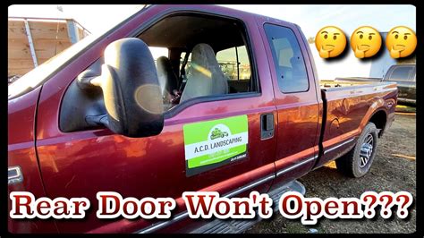 How To Open A Stuck Extended Cab Door At Latonya Langley Blog