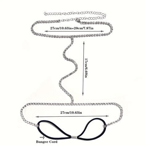 Cha Ne De Cuisse Sexy De Style Europ En Et Am Ricain Pour Femmes Cha Ne De Corps De Bikini Avec