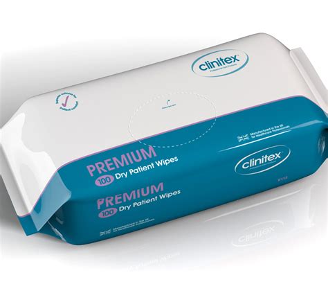 Dry Patient Wipes Clinitex