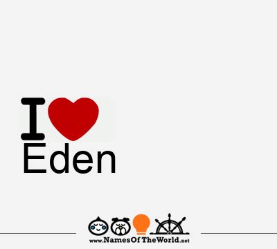 Eden, Eden name, meaning of Eden