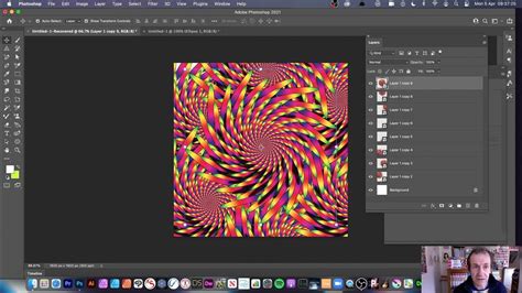 Photoshop How To Create Spectacular Symmetry Art Tutorial Graphicxtras Youtube