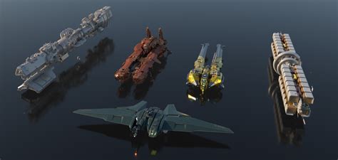 mark zhang - Sci Fi Spaceships Pack Vol. 1