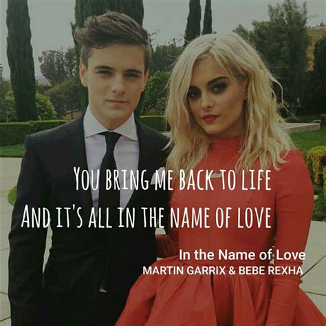 In The Name Of Love Martin Garrix Ft Bebe Rexha Impresionismo