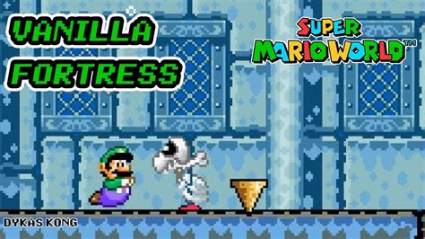 Vanilla Fortress Complete Walktrough Super Mario World Youtube