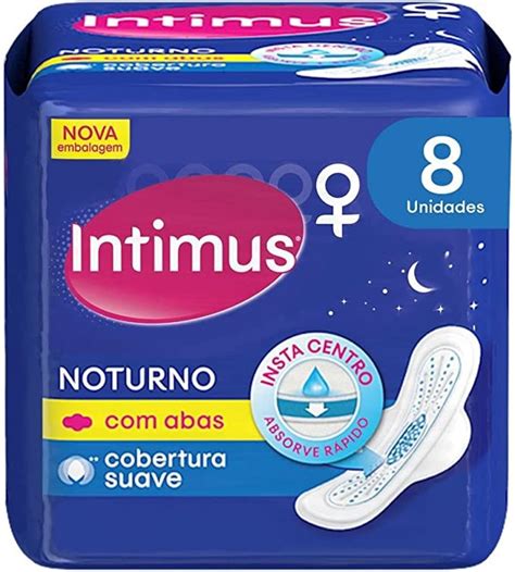 Absorvente Intimus Abas Malha Suave Noturno Gel Unidades