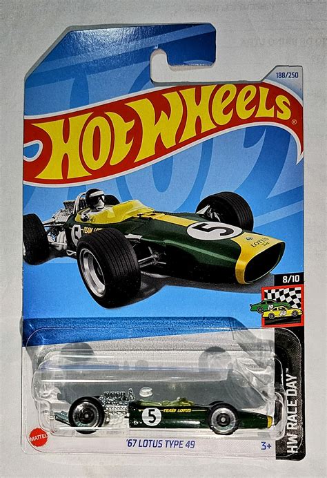 Hot Wheels Race Day 67 Lotus Type 49 Universo Hot Wheels