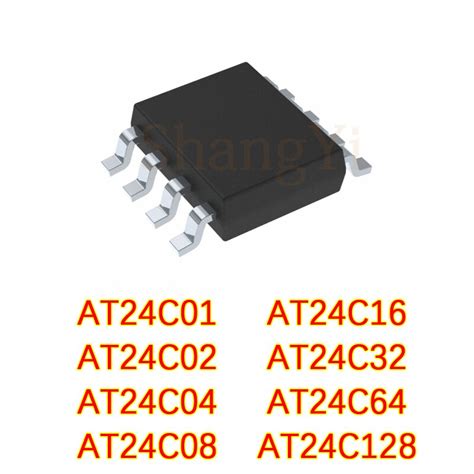 10pcs AT24C128 C01 24C02N C04 C08 C16 C32 C64 AN BN N SOP8| | - AliExpress