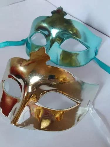 Kit 2 Máscaras Lisa Princesa Carnaval Baile Gala Aniversário MercadoLivre