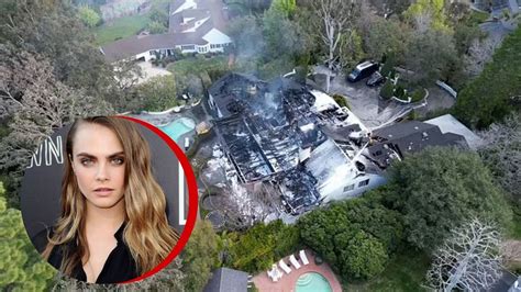 Un Incendio Consume La Mansi N De La Modelo Cara Delevingne En Los Ngeles