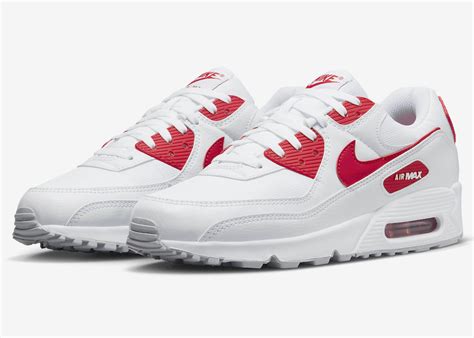 Nike Air Max 90 White Red DX8966-100 Release Date | SBD