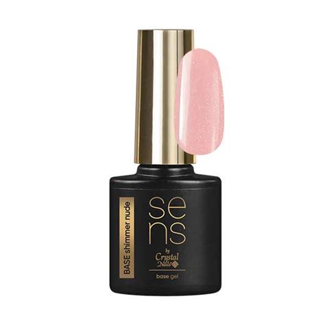 Sens Base Gel Shimmer Nude Ml Crystal Nails Prodotti Per Le Unghie