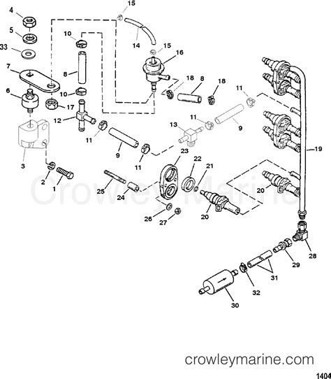 Fuel Injectors Race Outboard Os Cl Efi Vh Crowley