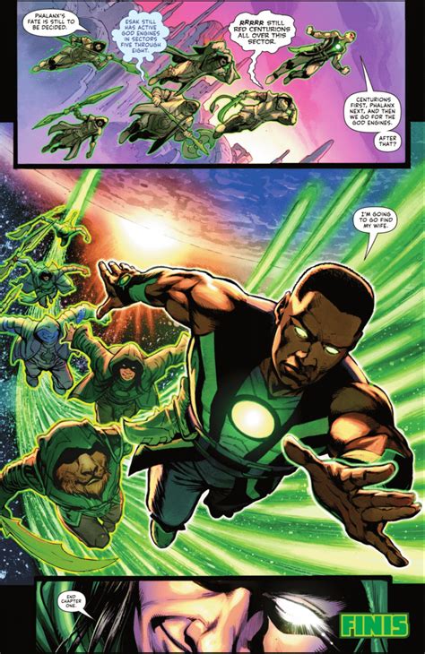 Dc Comics And John Stewart Emerald Knight 1 Spoilers And Review Hypertime Explained In Post Dark