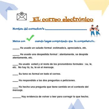 AP Spanish Language Exam Prep Peer Correction Guide By Ayudita Diaria