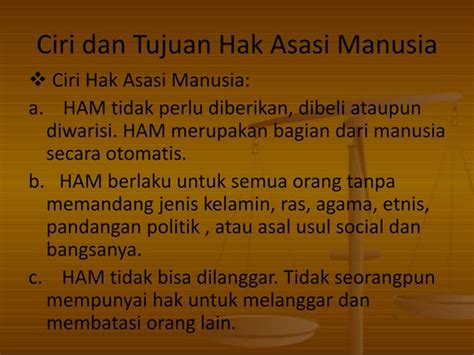 Hak Asasi Manusia HAM Dan Rule Of Law PPT