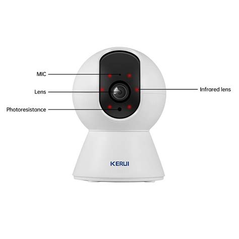 KERUI K259 1080P 3MP 2MP Tuya Smart Mini WiFi IP Camera Indoor Wireless ...