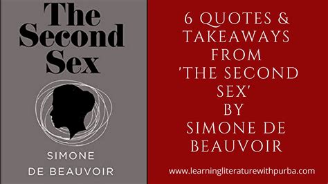 Quotes And Takeaways From The Second Sex By Simone De Beauvoir