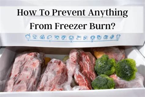 How To Prevent Anything From Freezer Burn Kitchen Dips