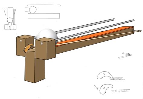 Ping Pong Ball Launcher Rendered Drawing Ed Laney Design