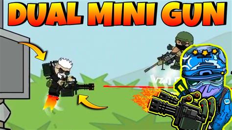 Mini Militia Dual Mini Gun Challange Mini Militia Funny Gameplay