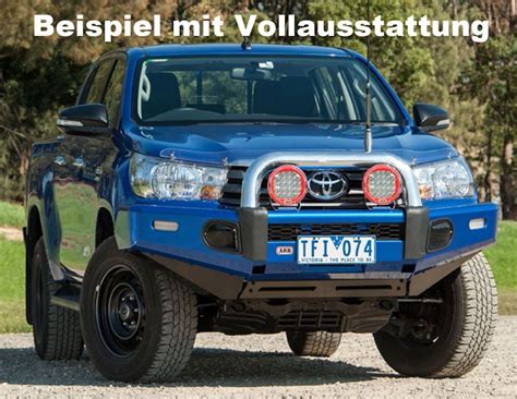 ARB Saharabar TOYOTA HILUX REVO ab 16 ohne Bügel und Gummipuffer o