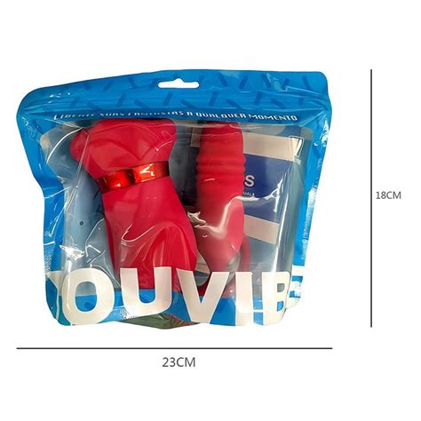 Vibrador Duplo Flexível Mini Pênis Modos De Vai E Vem E Sucção Vibe Toys Litoral Sex Shop