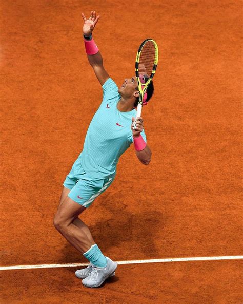 Rafa Nadal Roland Garros Outfit 2020 Tennis Photography Tennis