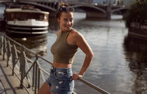 Wallpaper Girl Legs Photo Photographer Model Brunette Portrait Top For Mobile And Desktop