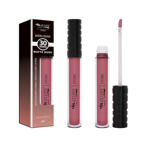 Batom Líquido Nude 30h Cor 657 Max Love MERCADO MAKE