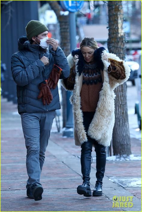 Kate Hudson And Fiance Danny Fujikawa Bundle Up For Afternoon Of Shopping