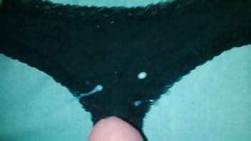 Cum On Used Black Panties XVIDEOS