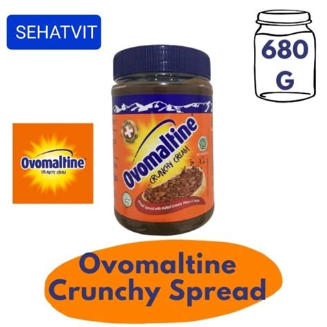 Jual Ovomaltine Crunchy Cream Selai Coklat G Shopee Indonesia