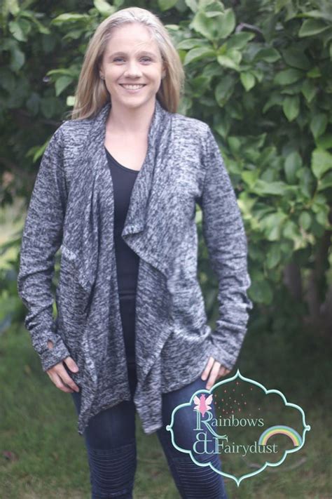 One Button Cardigan XS - 3XL – GreenStyleCreations