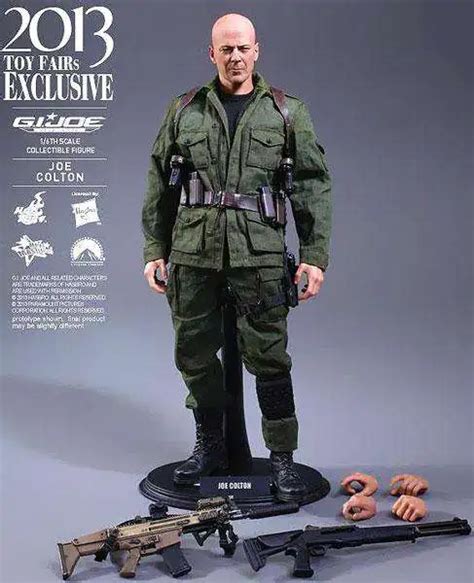 GI Joe Retaliation Movie Masterpiece General Joe Colton Exclusive Collectible Figure Hot Toys