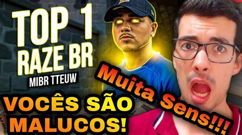 Reagindo TTEUW O MELHOR MAIN RAZE DO BRASIL NO VALORANT YouTube