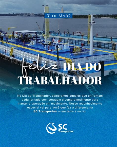 SC - Feliz Dia do Trabalhador! 👷🏻‍♂️👷🏻 Hoje, celebramos a dedicação e o