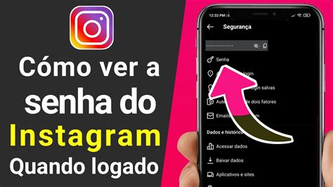 Como Ver Sua Senha Do Instagram Enquanto Estiver Conectado Como Ver A