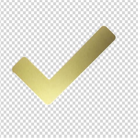 Premium Psd A White Checkmark On Transparent Background