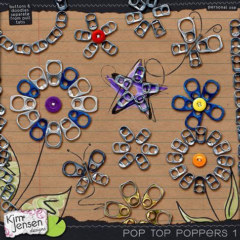 20 Creative Uses For Pop Can Tabs Ideas Pop Can Tabs Pop Tabs Pop