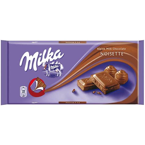 Milka Chocolate Hazelnut Nougat Noisette German Gift House