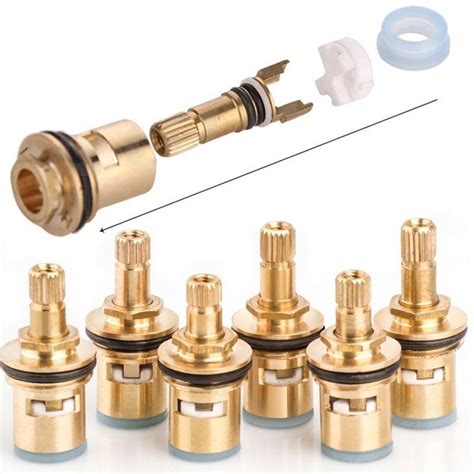 Quick Opening Faucet Spool Switch All Copper Single Hot And Cold Faucet Ceramic Spool Point