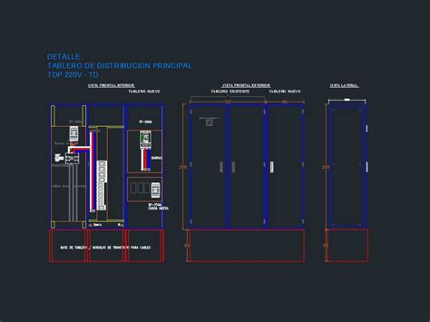 Draw D And D Electrical Panel And Distribution Board Off