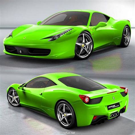 Green Ferrari Wallpapers Top Free Green Ferrari Backgrounds