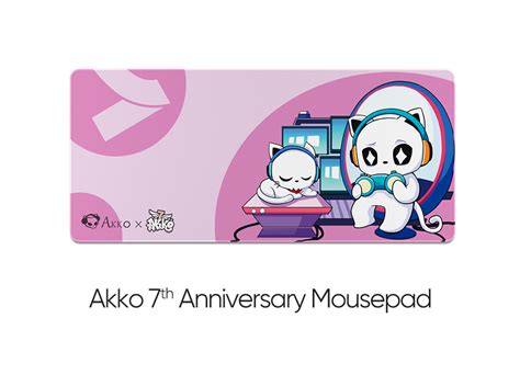 Akko 7th Anniversary Mousepad | Akko Official Global Site