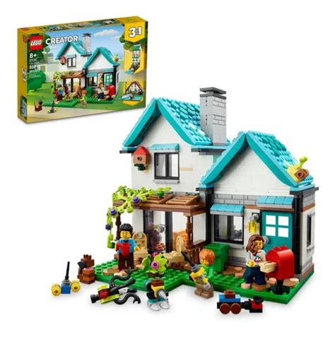 Kit De Construcción Lego Creator 3en1 Casa Acogedora 31139 Envío gratis