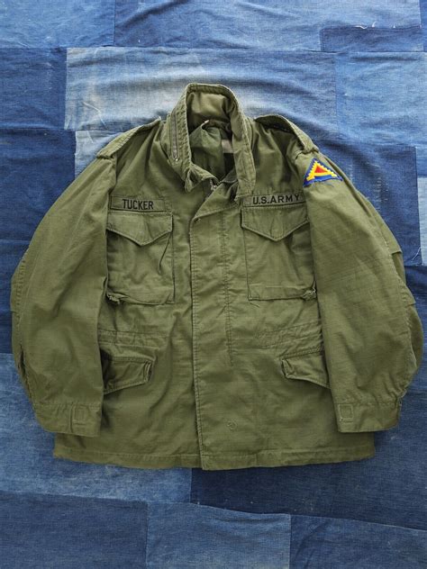 Vintage S Us Army M Field Jacket Od Green Full Zip Medium Short