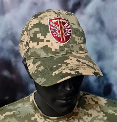 Бейсболка з вишивкою 77 окрема аеромобільна бригада ДШВ ЗСУ