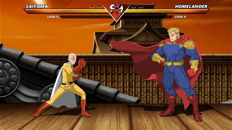 Saitama Vs Homelander High Level Insane Fight Youtube